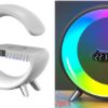 G-Shaped LED Bluetooth Speaker Lamp