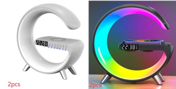 G-Shaped LED Bluetooth Speaker Lamp